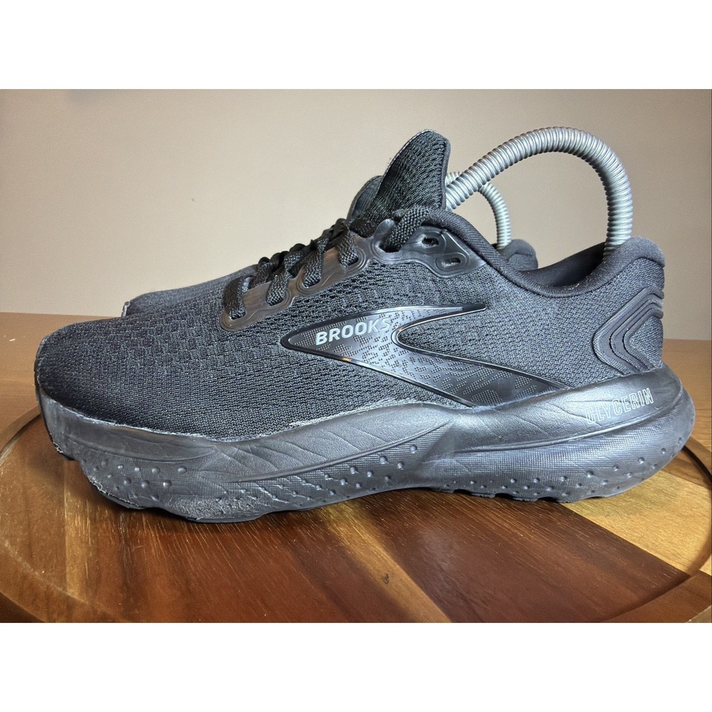 Brooks Glycerin 21 Women 7 Running Shoes Nitrogen Injected DNA Loft Triple Black